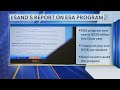 Sand's Report On ESA Program