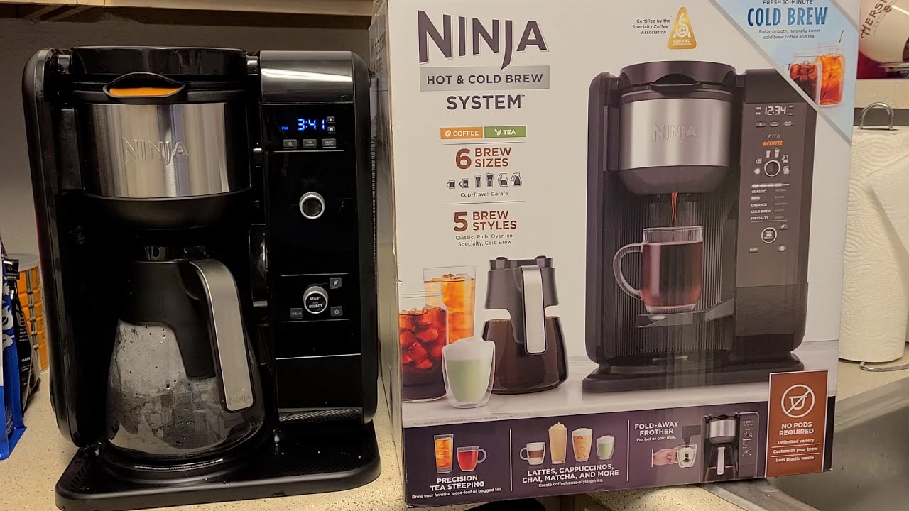 Ninja Hot and Cold Brew System - Coffee Maker Review 
