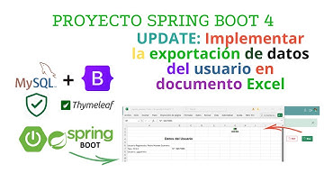#32 Update Project - 🧩 Exportar 💾 Datos a Excel (.xlsx) con Spring Boot y Apache POI 💡