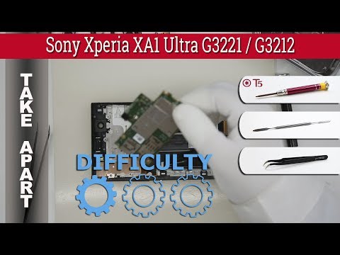 How to disassemble 📱 Sony Xperia XA1 Ultra G3221 / G3212 Take apart