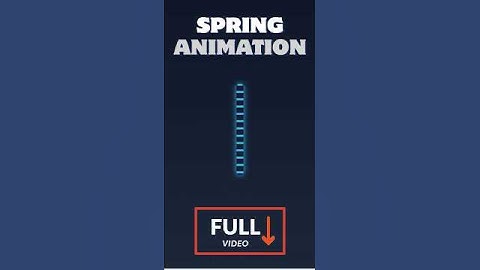 🤯Build spring animation #webdevelopment