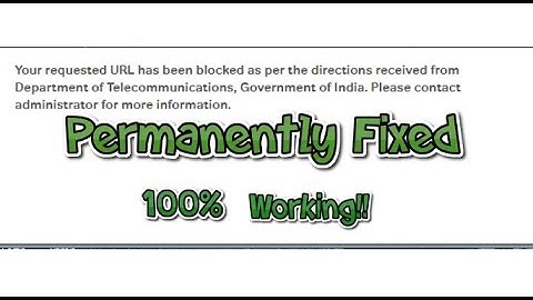 Requested URL has been Blocked [FIXED]