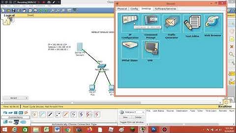 Simulasi DHCP dan DNS Server Pada Cisco Packet Tracer