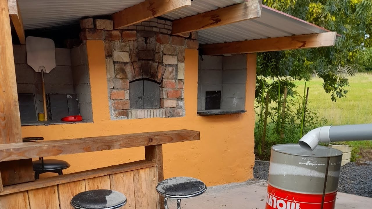 four a pain four pizza  barbecue construction @la vie de fourgon