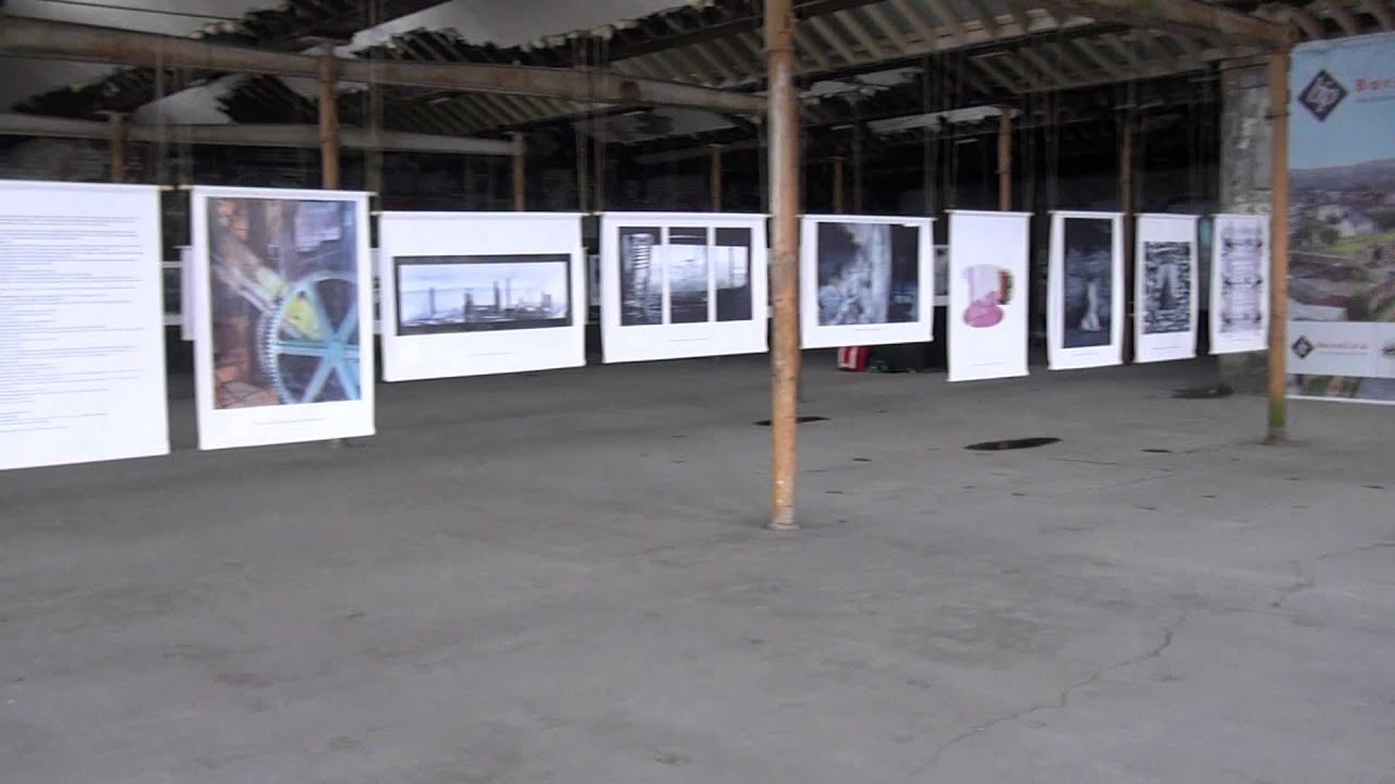 3-D film at a local art show in Burnley