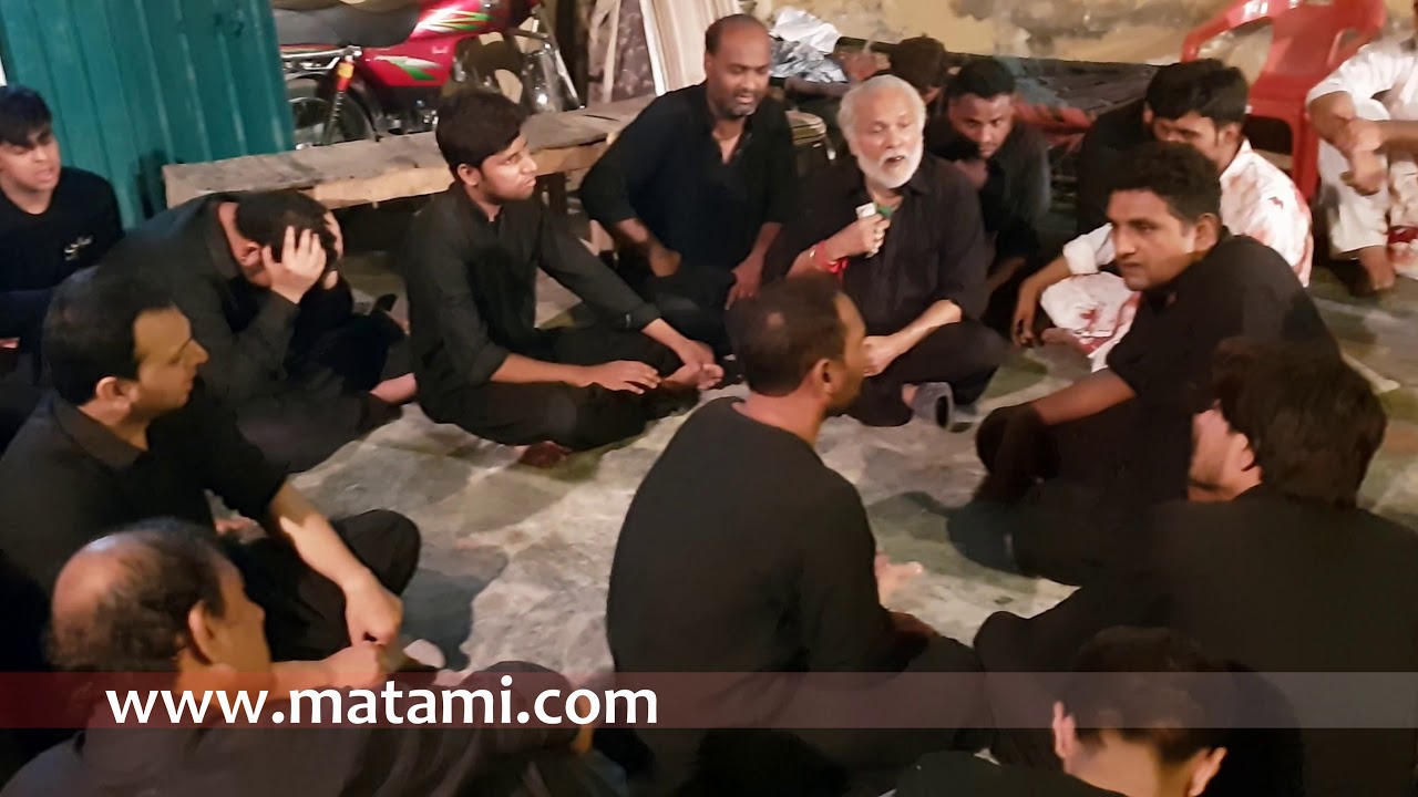 Pervaiz Party - Bara Arman Si Tenu Kafan Pawa Na Saki - Shab e Ashur 2018