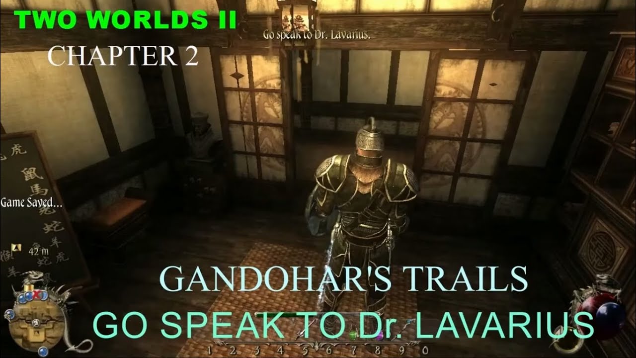 TWO WORLDS II CHAPTER II GANDOHAR'S TRAILS GO SPEAK TO Dr LAVARIUS ...