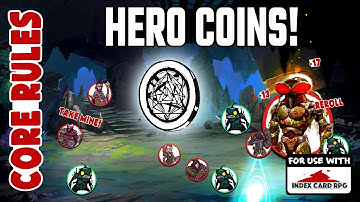 How Do HERO COINS Work in Index Card RPG?