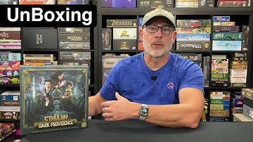 TDG: Cthulhu: Dark Providence unboxing with Ray
