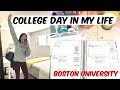 College Day In My Life | Boston University Sophomore