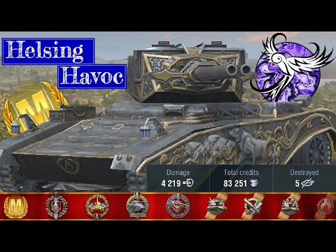 HEAPS OF HELSING HAVOC- 4.2k Damage Ace! | World Of Tanks Blitz