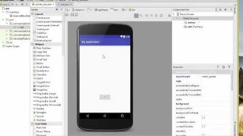 android event button click show textview