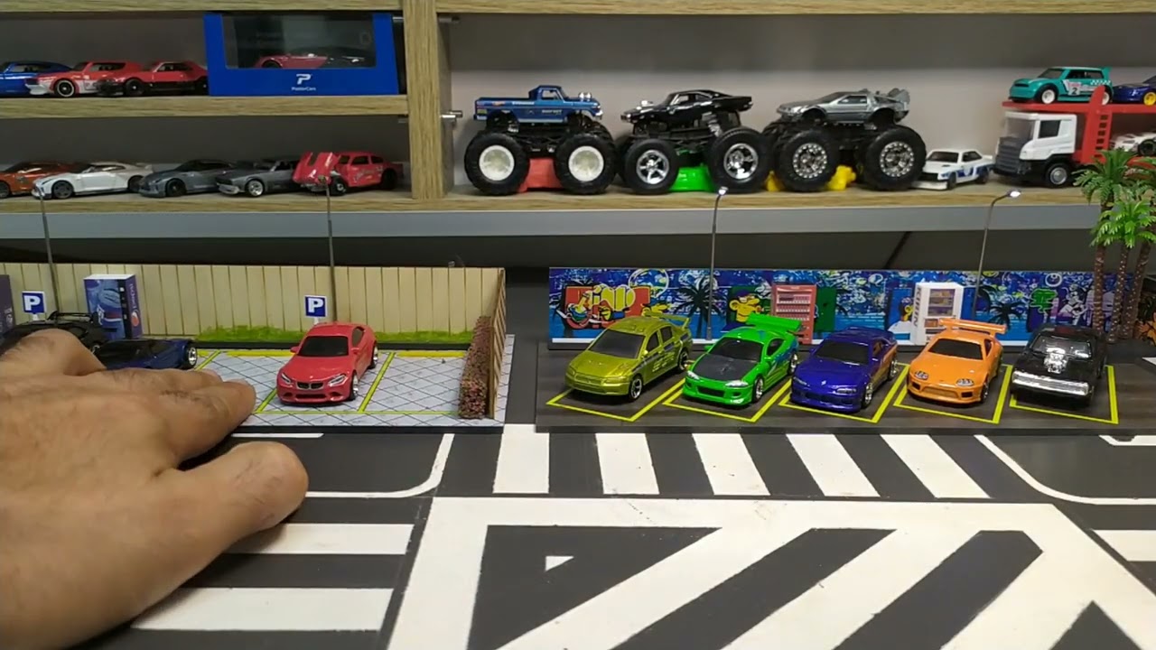 Diorama G-Fans для Hot Wheels