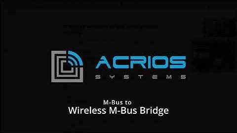 M-Bus to Wireless M-Bus Bridge