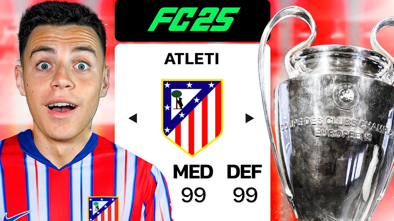Entrené al Atletico de Madrid hasta Ganar la Champions