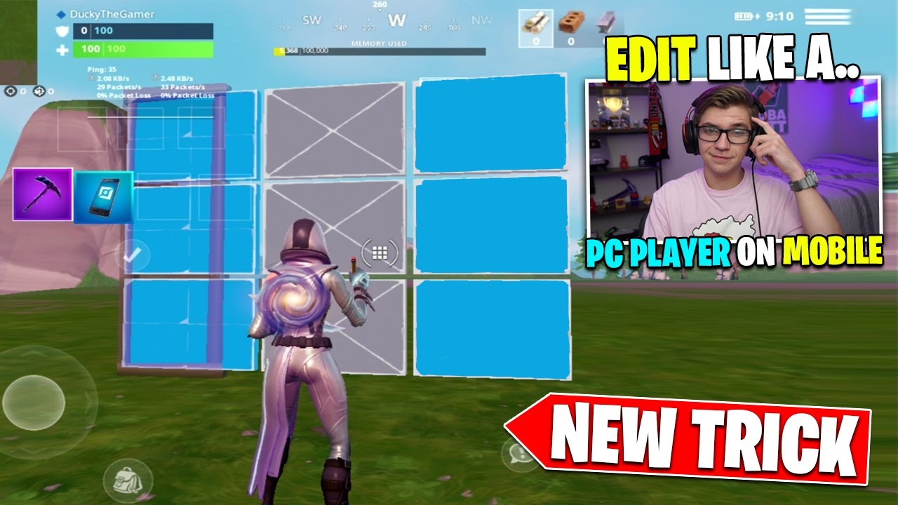 Use This *NEW* TRICK to Edit like a PC Player on Fortnite MOBILE! (best  edits on mobile) - YouTube