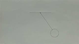 2d Hand drawn Pendulum, Try 1
