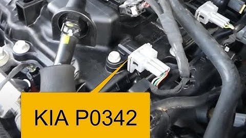 How to Fix a KIA P0342 Code Camshaft Position Sensor “A” Circuit Low