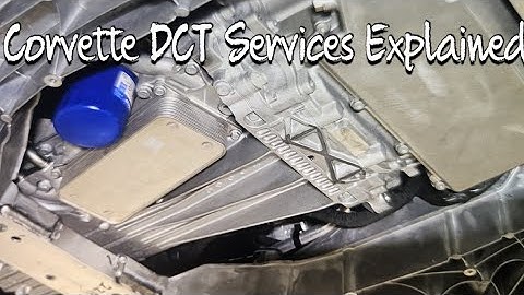 Corvette C8 DCT Services Explained