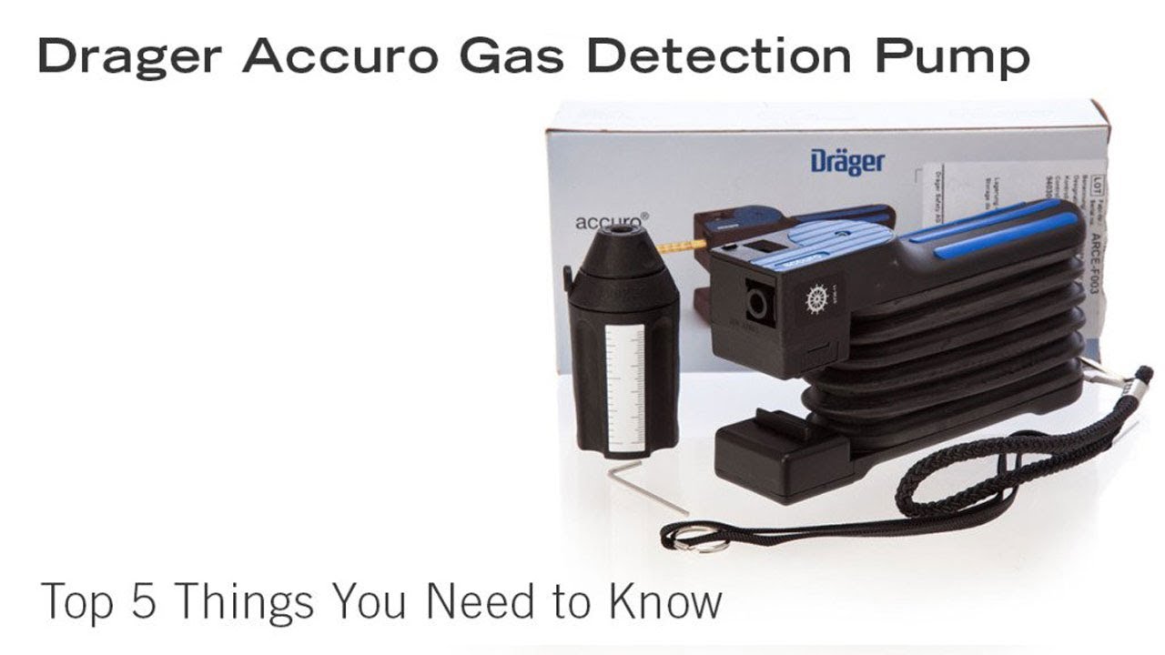 Drager Accuro Gas Detection Pump – Top 5 Things You Need to Know
