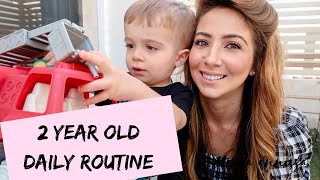 2 YEAR OLD DAILY ROUTINE | A DAY IN THE LIFE OF A TWO YEAR OLD | TODDLER ROUTINE