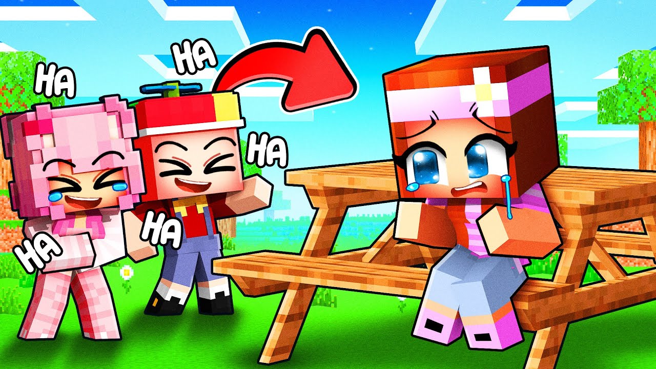 J'ai surpris ma fille QUI se fait harceler à l'école sur Minecraft !