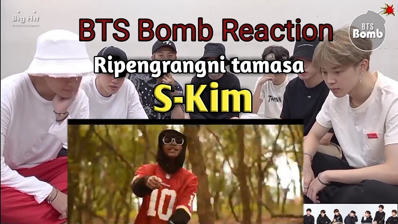 Ripengrangni tamasa  S Kim  BTS Bomb REACTION  Garo rap song