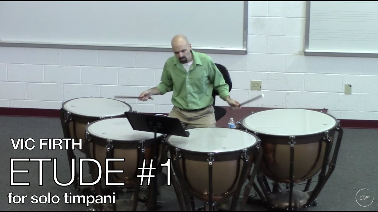 Etude No. 1, Vic Firth, performed by Chad Floyd YouTube