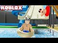 Çılgın Kaydıraklar! Harika Bir Su Parkına Gittik - Panda ile Roblox Water Park