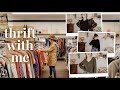 TRY-ON THRIFT HAUL | THRIFT WITH ME