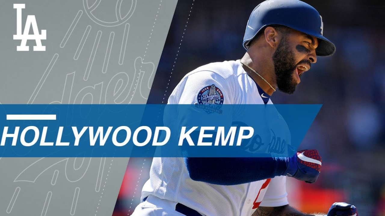 Matt Kemp has hit safely in his last eight at-bats - YouTube