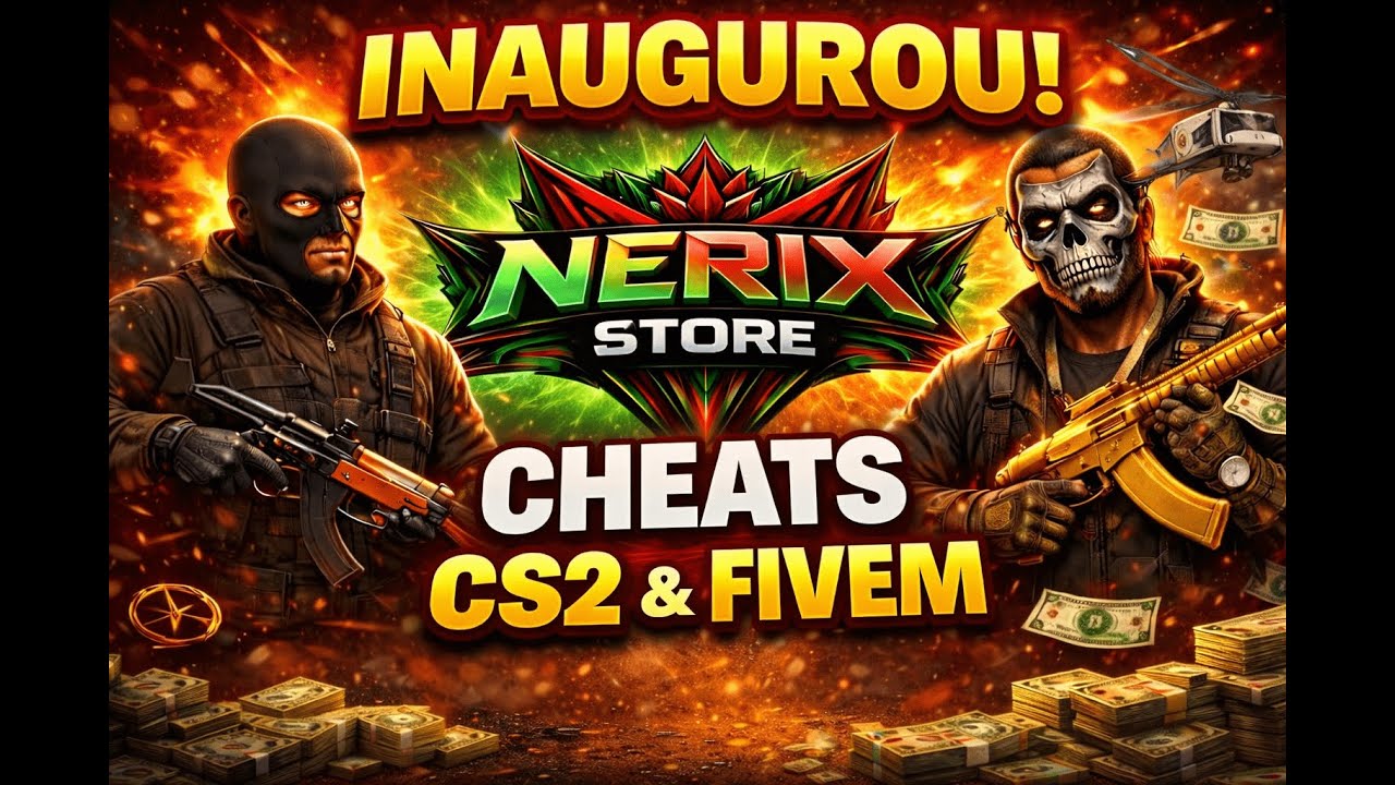 🚨 INAUGUROU! O MAIOR SERVIDOR DE CHEATS CS2 & FIVEM 🔥