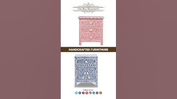 Elegance Meets Artistry: Transform Your Space with Bone Inlay Bedside Table❤️