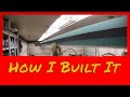 Complete shop tour including detailed over view of my homemade budget built  2 ton overhead crane