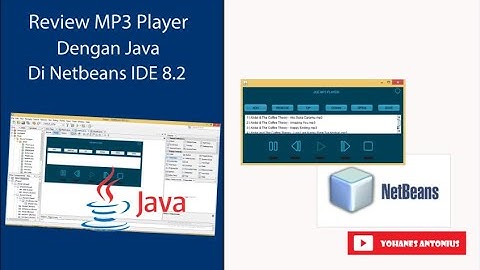 How to Make Music Player Di Java Netbeans 8.2
