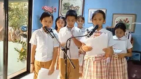 Our Grade 4 Journalism Performance Task- Radio Broadcasting