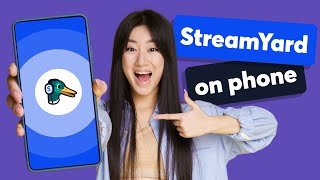 LIVE Stream from your PHONE with StreamYard!