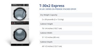 T - 30X2 Express C - Series On Premise Dryer - Dexter