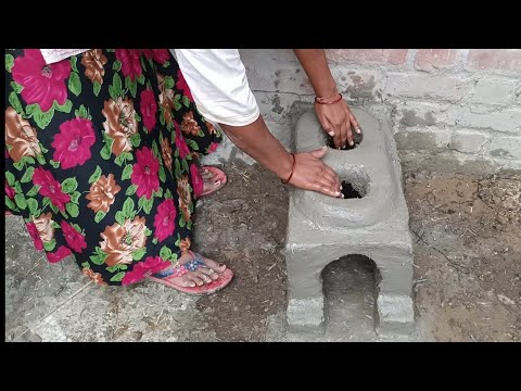 clay stove,how to make clay stove,mitti ka chulha,primitive technology,desi jugaad,eco friendly