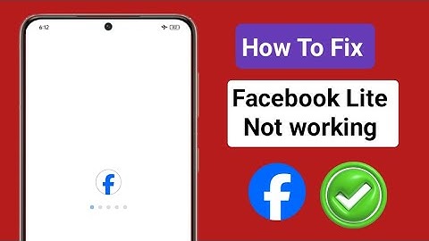 How To Fix Facebook Lite Not Working | Facebook Lite Problem Solved 2025