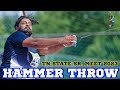 Hammer throw Men final || 95th Tamil Nadu State Senior Athletics Championships 2023