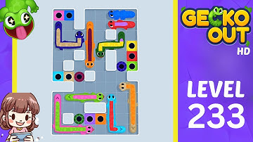 Gecko Out Level 233 Solution Walkthrough