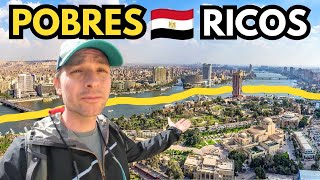 El Cairo de POBRES y RICOS ¿Viven muy diferente? 🇪🇬 EGIPTO