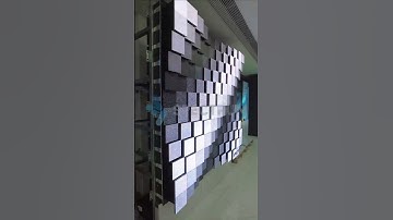 "Step into the Future: Exploring the Magic of LED Mechanical Screens"  #display #led #3d#shorts