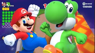 World Crown: Mystery House *Super YOSHI 3D World - HARDEST MYSTERY HOUSE!!* [Bro and Sis 2-Player]
