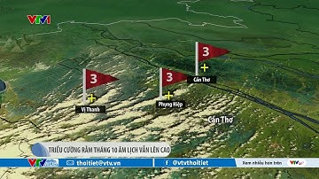 Cảnh báo thời tiết 07/12/2025 | Triều cường rằm tháng 10 âm lịch vẫn lên cao | VTVWDB