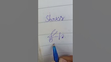 Shakir name signature ideas and styles part 2#namesignature