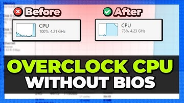 How to OVERCLOCK Your CPU WITHOUT BIOS! 🚀 Boost Processor Speed & Optimize Performance!