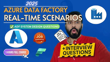 Azure Data Factory REAL-TIME Scenarios (2025) - System Design + Interview Questions [HANDS-ON]
