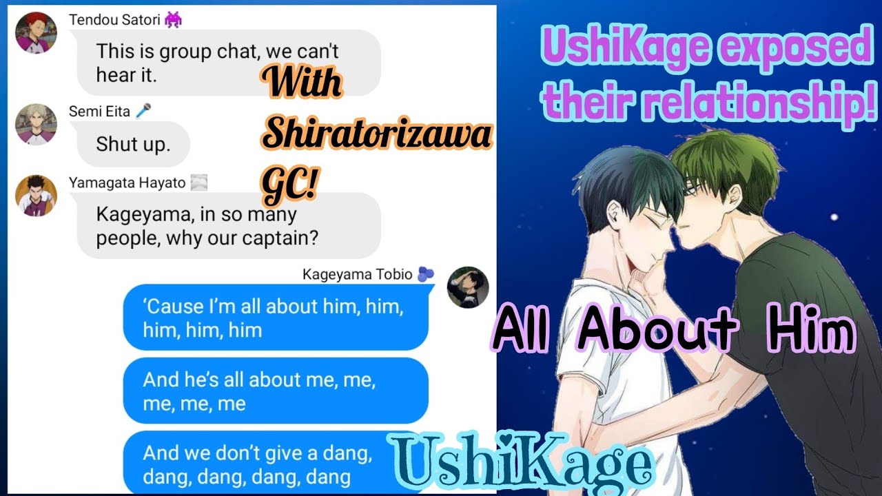 Haikyuu! UshiKage exposed their relationships! (All About Him) With ...